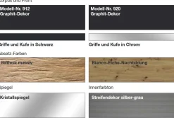 Wiemann Möbel Acapulco Kleiderschrank grau modern Clearance
