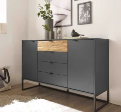 Wiemann Möbel Acapulco Kommode grau modern