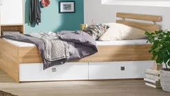 Priess Achat Bett mit Schubladen Hot