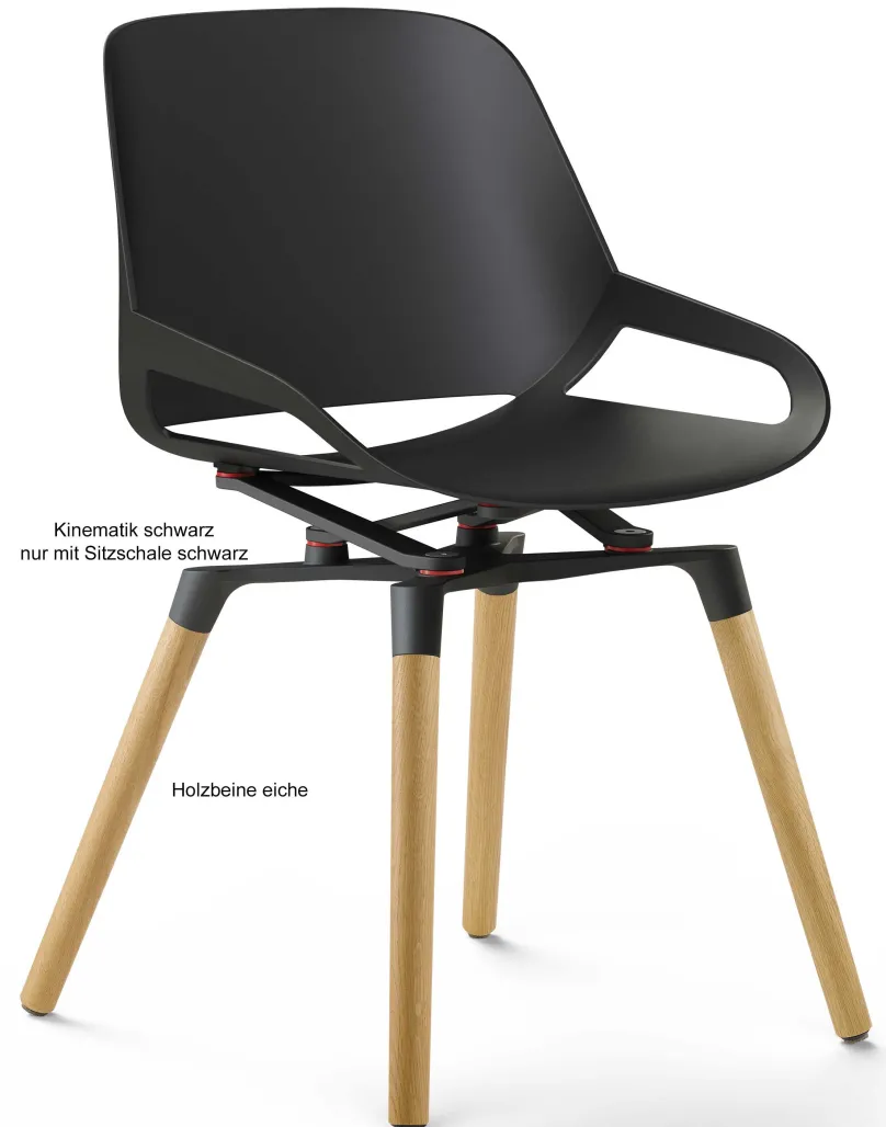 Aeris Numo ergonomischer Konferenzstuhl oder Hot
