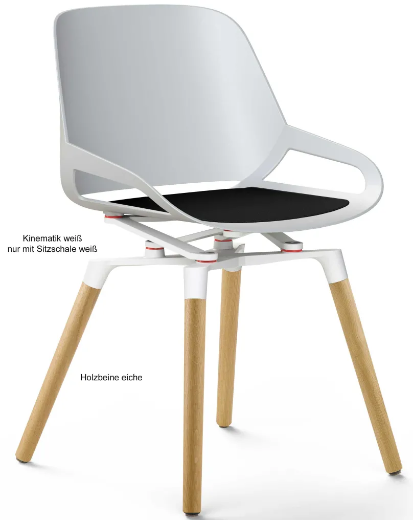 Aeris Numo ergonomischer Konferenzstuhl oder Hot