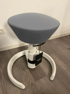 Aeris Swopper Standard, Fußring weiß, Bezug pastellblau Best