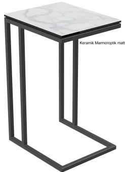 Akante Alicia Beistelltisch Metall schwarz