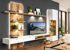 Venjakob Andiamo Home Wohnwand weiß modern hochwertig Discount