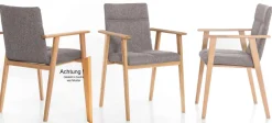 Standard Furniture Arona Stuhl mit Armlehne Holz Best