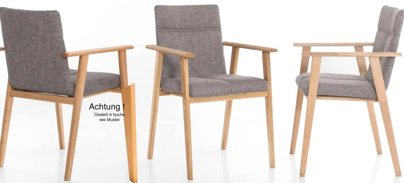 Standard Furniture Arona Stuhl mit Armlehne Holz Best