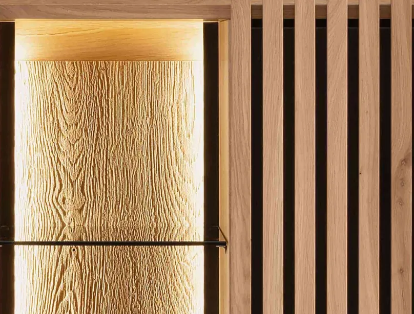 TPT Möbel Ascona Highboard Holz modern Hot