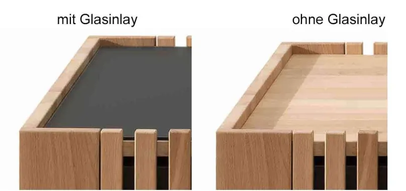 TPT Möbel Ascona Highboard Holz modern Hot