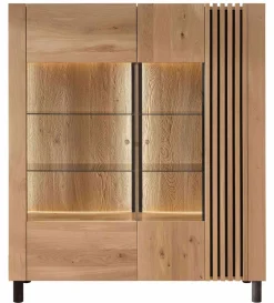 TPT Möbel Ascona Highboard Vitrine Online