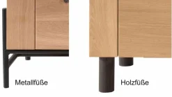 TPT Möbel Ascona Sideboard Holz modern