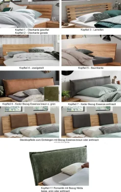 Forestales Astoria Massivholzbett 140x200 Discount