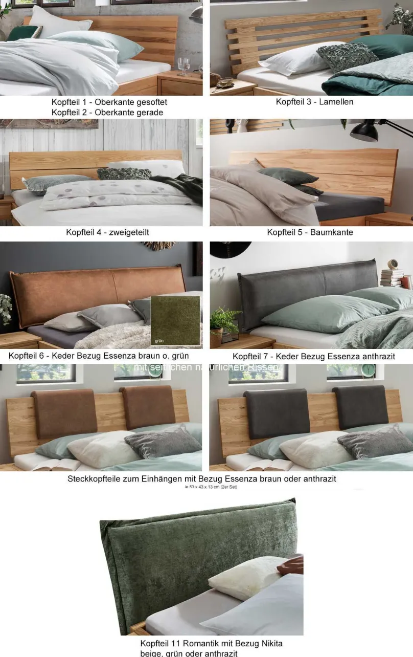 Forestales Astoria Massivholzbett 180x200 Clearance