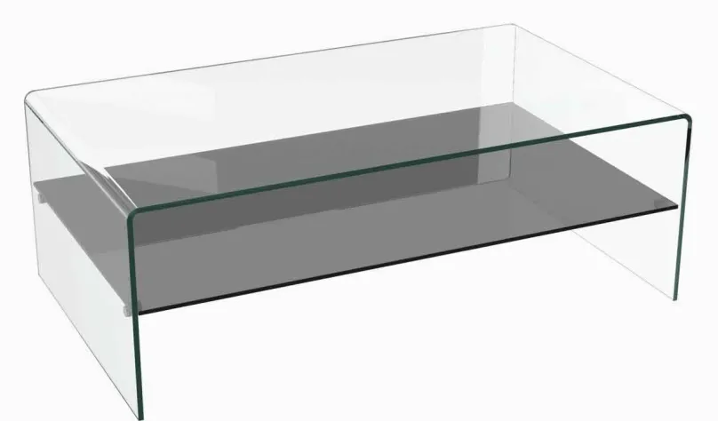 Akante Atena Couchtisch Glas mit Ablage Sale