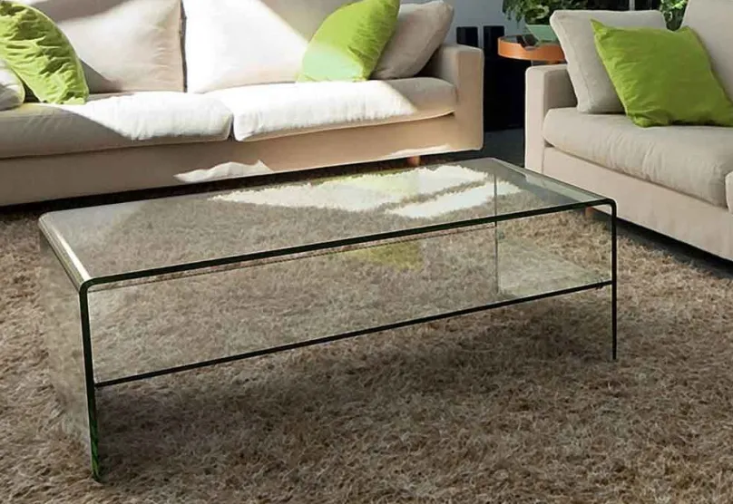 Akante Atena Couchtisch Glas mit Ablage Sale