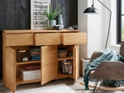 Forestales Atlanta Kommode Holz massiv Clearance