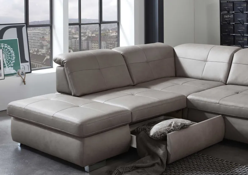 Polinova Atlantis Ecksofa Leder Online