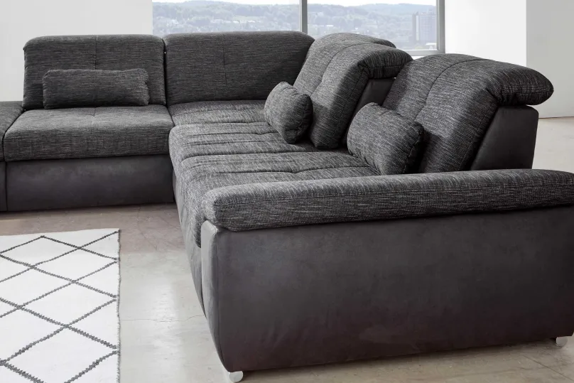 Megapol Atlantis Ecksofa mit Sitztiefenverstellung Online