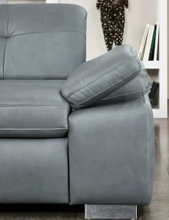 Polinova Atlantis Ledersofa mit Schlaffunktion Best