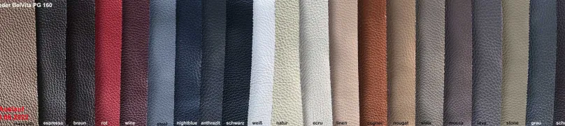 Polinova Atlantis Ledersofa mit Schlaffunktion Best