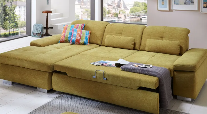 Megapol Atlantis Schlafsofa L-Form Best