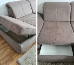 Megapol Atlantis Sofa mit Recamiere New