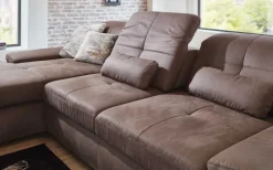 Megapol Atlantis Sofa mit Sitztiefenverstellung Hot