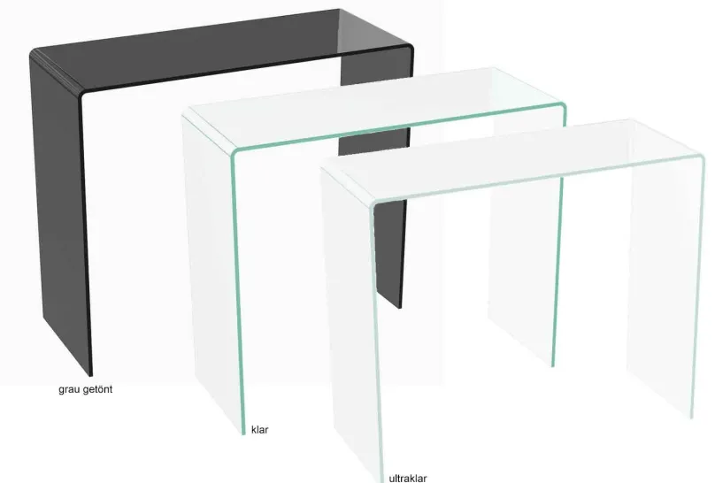 Akante Aurora Konsolentisch Glas Sale