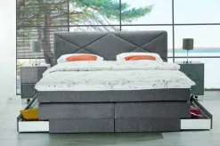Kretschmar Schlafsysteme Bali Boxspringbett 200x200 mit Bettkasten New