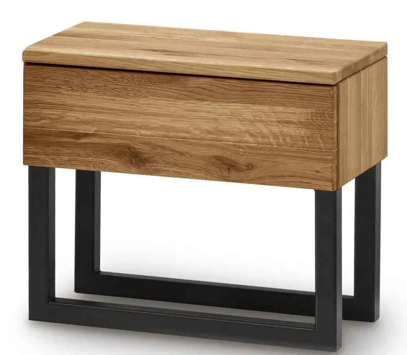TPT Möbel 817 Balkenbett wildeiche