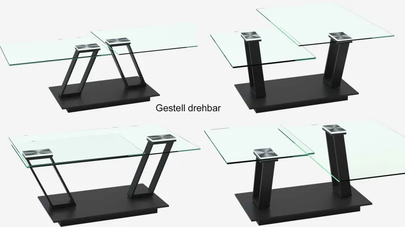 Akante Barcelona Doppel Couchtisch Keramik Online