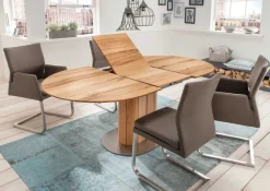 Rott Design Bastian Esstisch oval nussbaum Sale