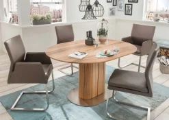 Rott Design Bastian Esstisch oval nussbaum Sale