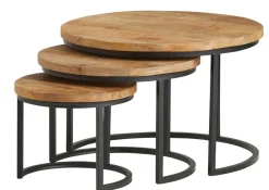 Nijwie Furniture Beistelltisch Mangoholz Clearance