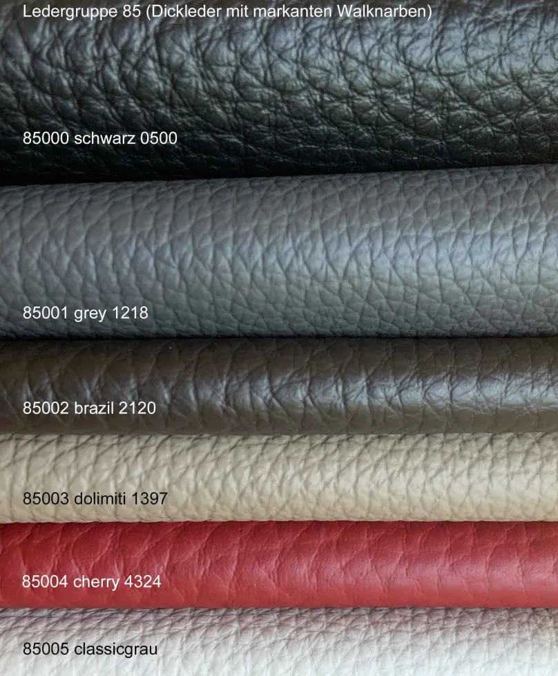 Leu Swiss Belen Ledercouch 3-Sitzer