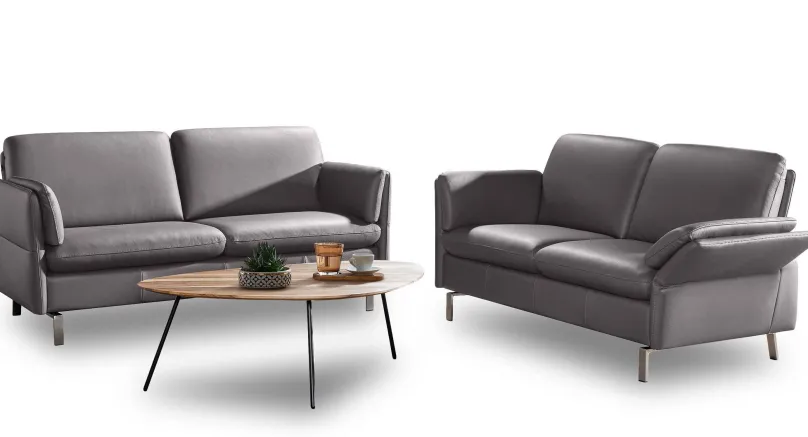 Leu Swiss Belen 2 Sitzer Sofa Leder modern Hot
