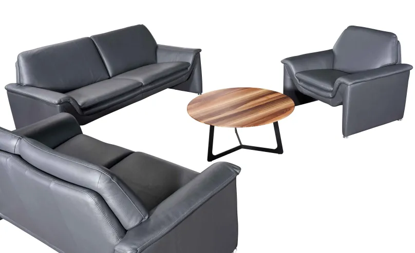 Leu Swiss Bellina Ledercouch -Sitzer New