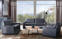 Leu Swiss Bellina Leder Sessel modern Discount