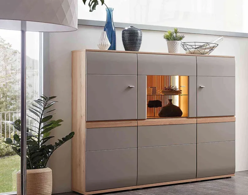 Stralsunder Möbelwerke Binz Highboard modern Hot