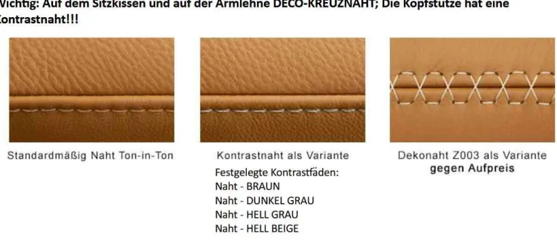 DFM Polstermöbel Bonaire Ecksofa mit Relaxfunktion optional Outlet