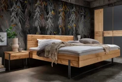 Forestales Boston Bett aus wildeiche Best