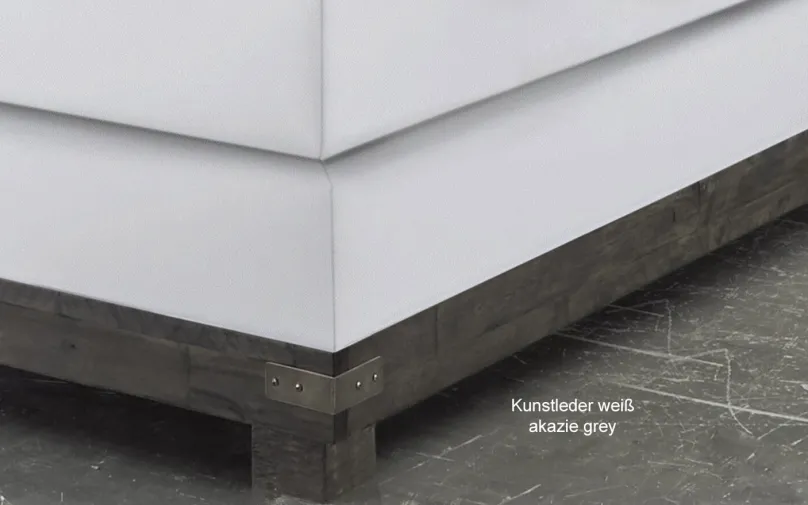 Hasena Boston Boxspringbett mit Holzrahmen Hot