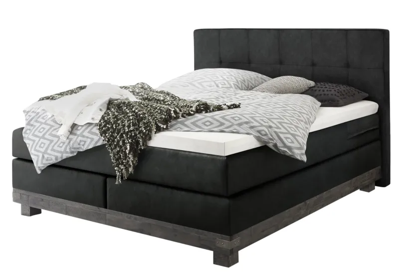 Hasena Boston Boxspringbett mit Holzrahmen Hot