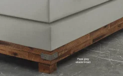 Hasena Boston Boxspringbett mit Holzrahmen Hot