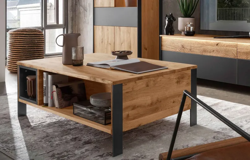 TPT Möbel Boston Couchtisch eiche modern New
