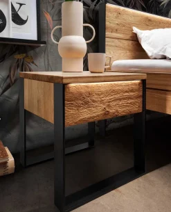 Forestales Boston massiv Holz Nachttisch Discount