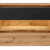 TPT Möbel Boston Sideboard eiche schwarz Best