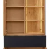 TPT Möbel Boston Wohnzimmerschrank eiche massiv Outlet