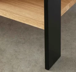 TPT Möbel Boston Wohnzimmerschrank eiche massiv Outlet