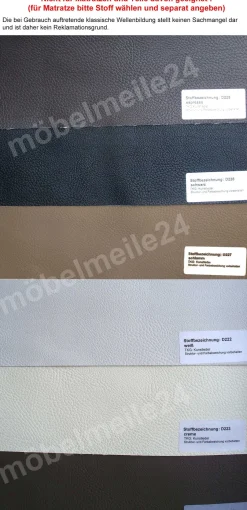 HAPO GmbH & Co. KG Boston 140 x 200 Boxspringbett