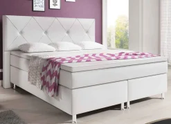 mkpreis Boxspringbett mit hohem Kopfteil Outlet